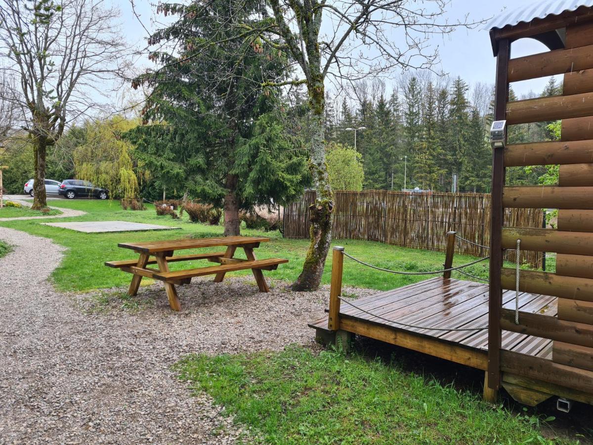 Roulottes Gites - Auberge De La Riviere Foncine-le-Haut Экстерьер фото